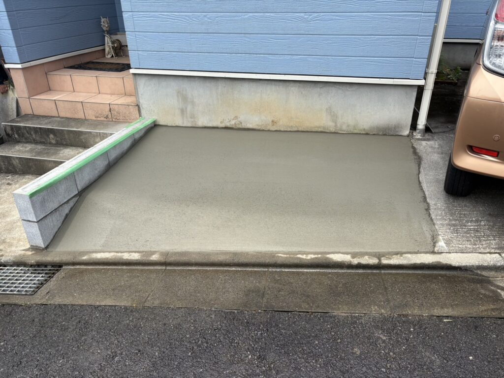 土間コン完成写真